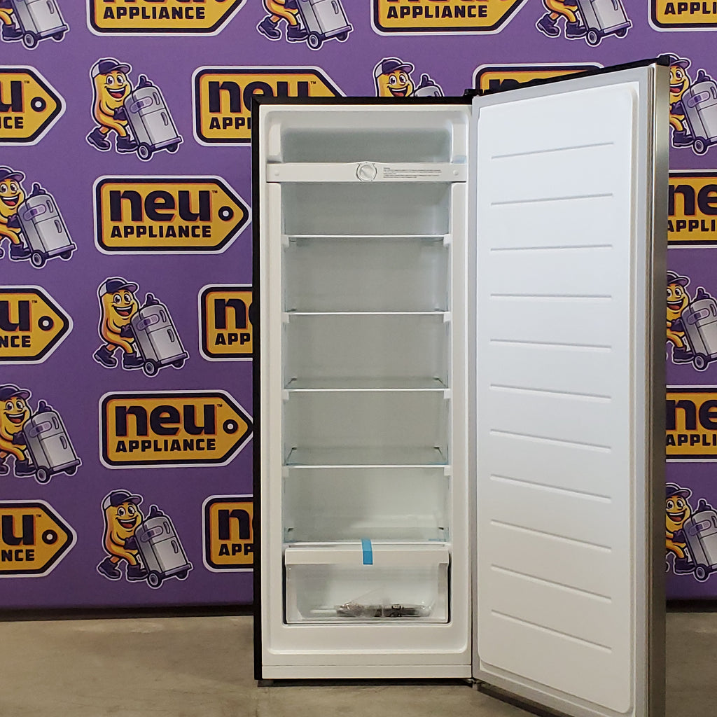 Pictures of Vissani 7.1 cu. ft. Manual Defrost Convertible Upright Freezer in Stainless Steel Look MDUFC7SS4 - Scratch & Dent (Minor) - Neu Appliance Outlet - Discount Appliance Outlet in Austin, Tx