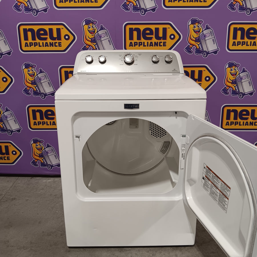 Maytag 29 Inch 7.0 cu. ft. Electric Dryer with 15 Drying Cycles, 4 Temperature Settings, Wrinkle Control Options and Heavy Duty Cycle MEDC215EW - Certified Refurbished