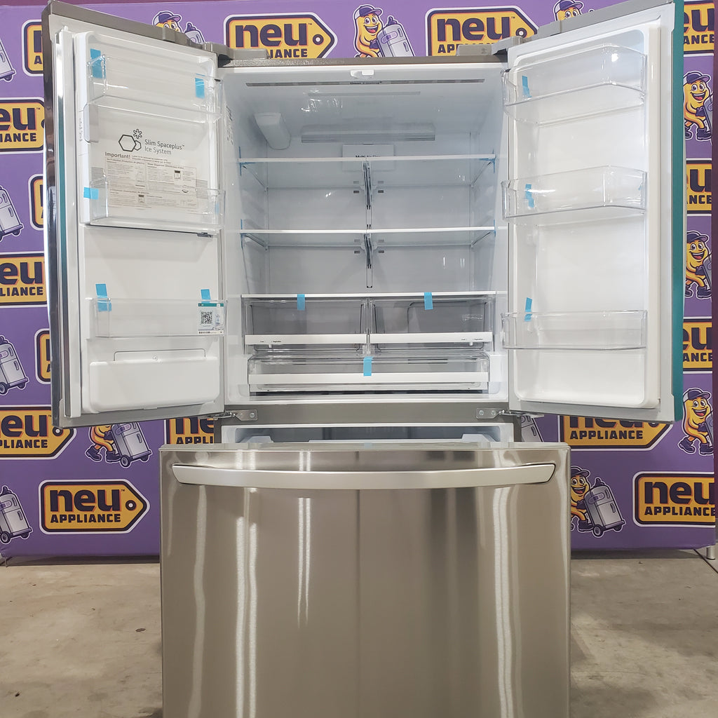 Pictures of LG 27.7-cu ft Smart French Door Refrigerator with Ice Maker (Fingerprint Resistant) ENERGY STAR-LRFS28XBS-Scratch and Dent (Minor) - Neu Appliance Outlet - Discount Appliance Outlet in Austin, Tx