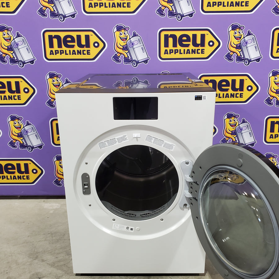 Samsung Bespoke AI Laundry Electric Dryer in Ivory DV90F53AEYA3 - Scratch & Dent (Moderate)