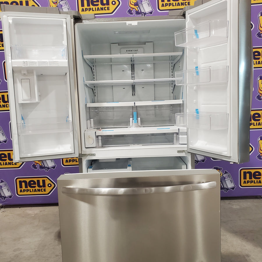Frigidaire 29 Cu. Ft. Standard-Depth French Door Refrigerator in Stainless Steel 20SD007 - FRFN2813AF - Scratch & Dent (Minor)