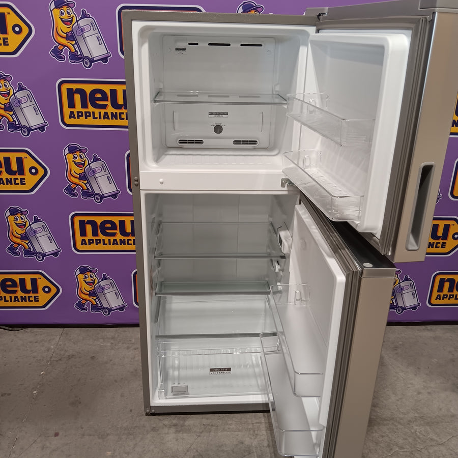 Whirlpool 24 in. 11.6 cu. ft. Top Freezer Refrigerator in Fingerprint Resistant Stainless Finish, Counter Depth 251318SD1384 - WRT112CZJZ - Scratch & Dent (Moderate)