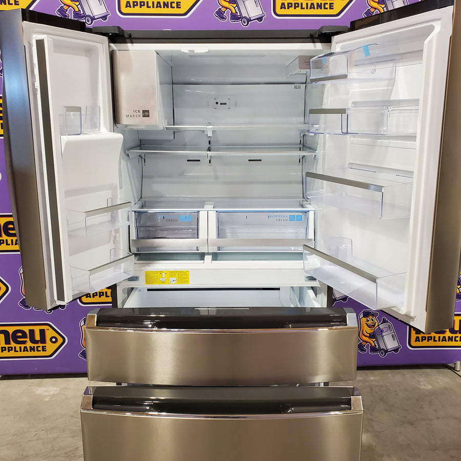 Frigidaire Gallery 22 Cu. Ft. 4-Door Counter-depth French Door Refrigerator with Ice Maker (Fingerprint Resistant Stainless Steel) ENERGY STAR 20132SD379 - GRMC2273CF - Scratch & Dent (Minor)
