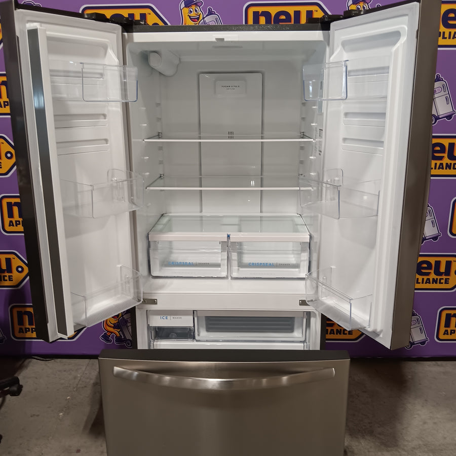 Frigidaire 31" Wide 18 Cu. Ft. Counter-Depth French Door Refrigerator 22137SD394 - FRFG1723AV - Scratch & Dent (Minor)