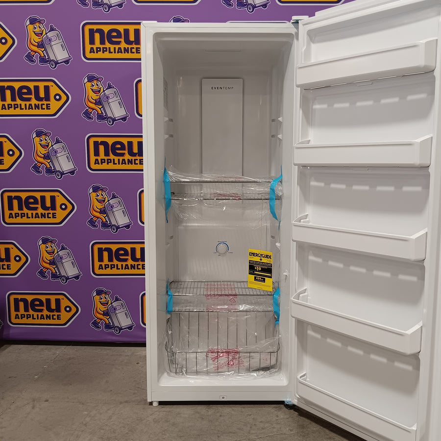 Frigidaire 13 Cu. Ft. Garage Ready Upright Freezer with EvenTemp™ Cooling System 251312SD978 - FFFU13F2VW - Scratch & Dent (Major)
