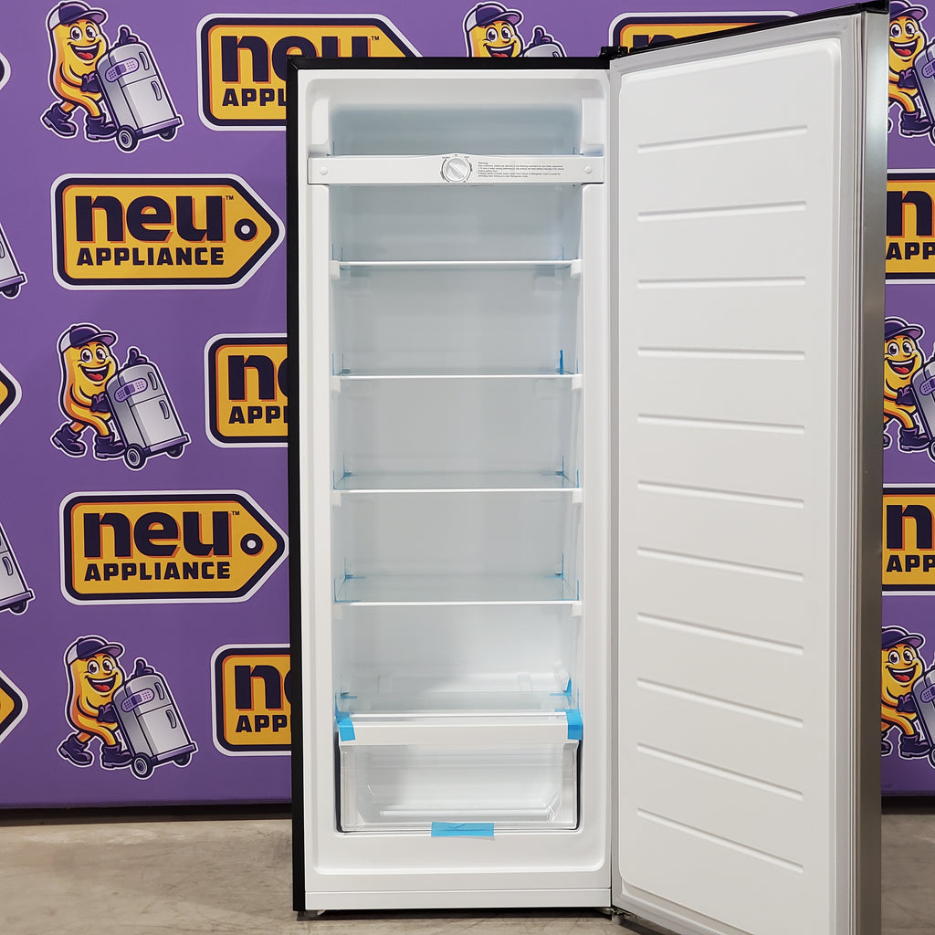 Pictures of Vissani 7.1 cu. ft. Manual Defrost Convertible Upright Freezer in Stainless Steel Look MDUFC7SS4 - Scratch & Dent (Minor) - Neu Appliance Outlet - Discount Appliance Outlet in Austin, Tx