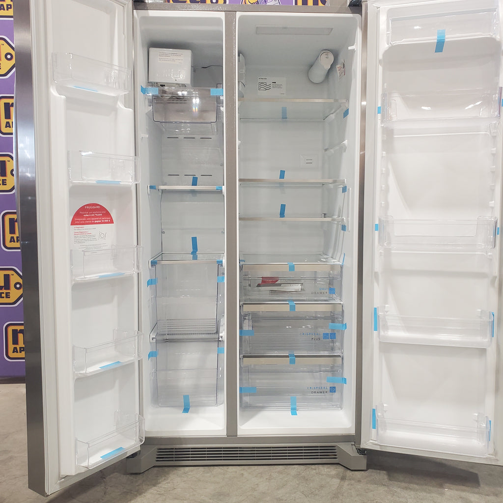 Pictures of Frigidaire Gallery 26 Cu. Ft. Standard-Depth Side-by-Side Refrigerator GRSN2620AF - Scratch & Dent (Minor) - Neu Appliance Outlet - Discount Appliance Outlet in Austin, Tx