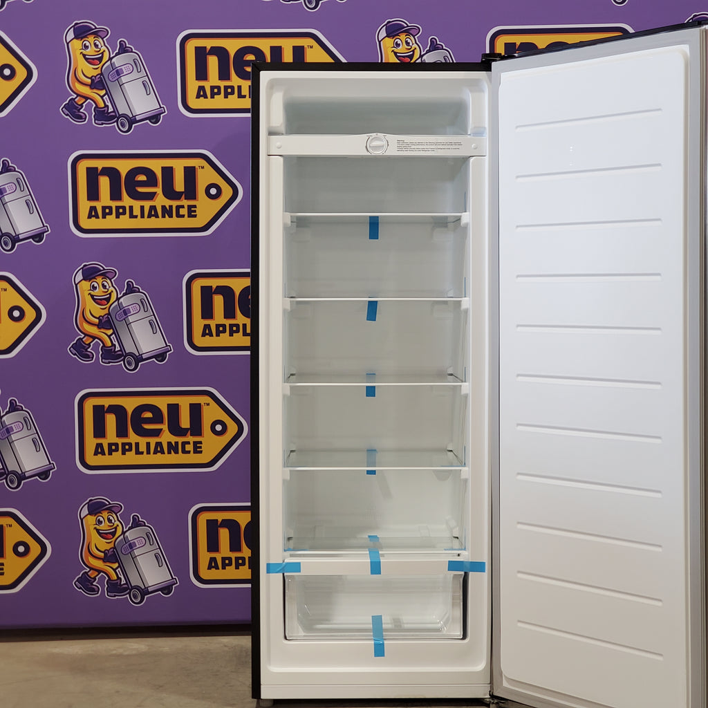 Pictures of Vissani 7.1 cu. ft. Manual Defrost Convertible Upright Freezer in Stainless Steel Look MDUFC7SS4 - Scratch & Dent (Minor) - Neu Appliance Outlet - Discount Appliance Outlet in Austin, Tx