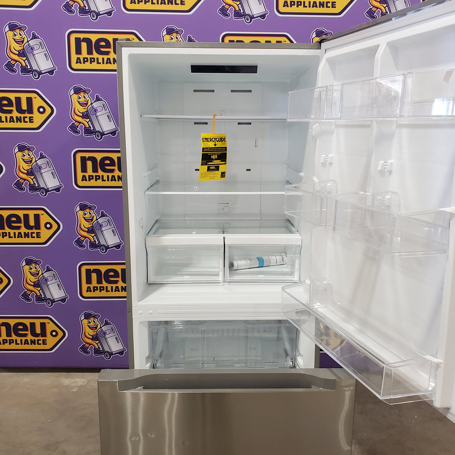 Vissani 18.7 cu. ft. Bottom Freezer Refrigerator in Stainless Steel 25139SD792 - MDBF18SS - Scratch & Dent (Moderate)