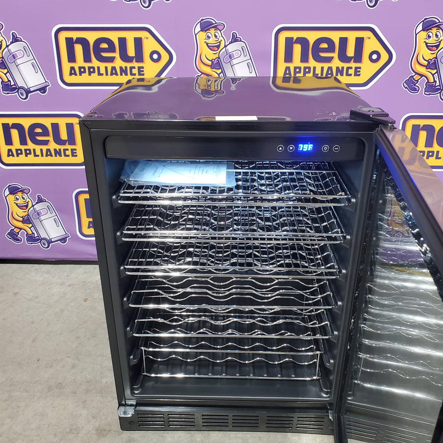 Vissani 23.4 in. 50 Bottle, 154 Can, Wine and Beverage Cooler with Stainless Steel Door HVBC58ST - Scratch & Dent (Minor)