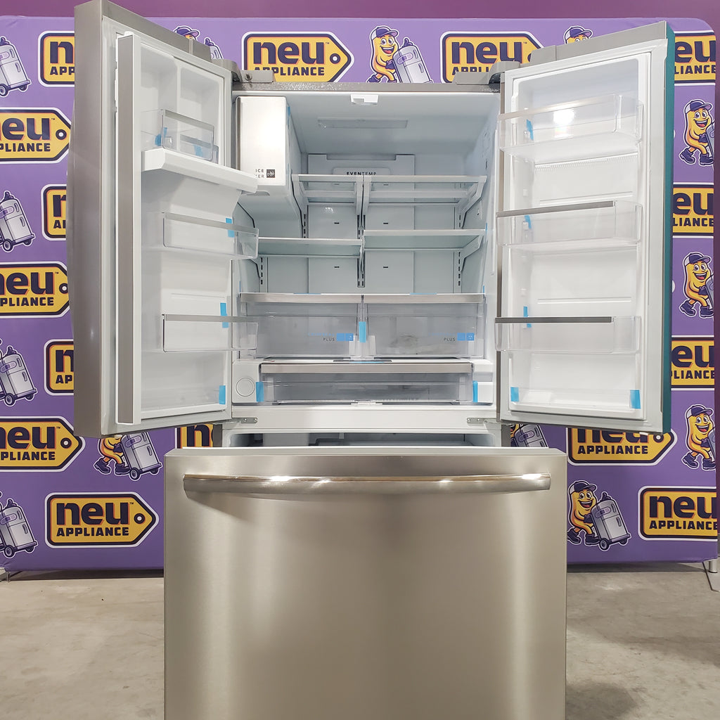 Pictures of Frigidaire 27.8-cu ft French Door Refrigerator with Dual Ice Maker (Fingerprint Resistant Stainless Steel) ENERGY STAR-GRFS2853AF-Scratch and Dent - (Minor) - Neu Appliance Outlet - Discount Appliance Outlet in Austin, Tx