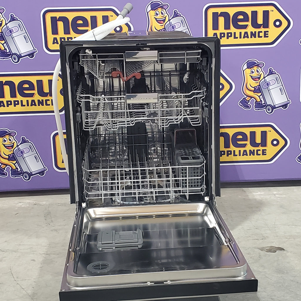 Pictures of KitchenAid 24-in Front Control Built-in Dishwasher With Third Rack ( Stainless Steel with PRINTSHIELD Finish )-KDFE204KPS-Scratch and Dent(Minor) - Neu Appliance Outlet - Discount Appliance Outlet in Austin, Tx