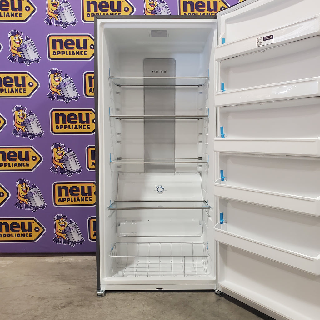 Pictures of Frigidaire 20 Cu. Ft. Garage Ready Upright Freezer in Carbon 3SD414 - FRUF2020AN - Scratch & Dent (Moderate) - Neu Appliance Outlet - Discount Appliance Outlet in Austin, Tx