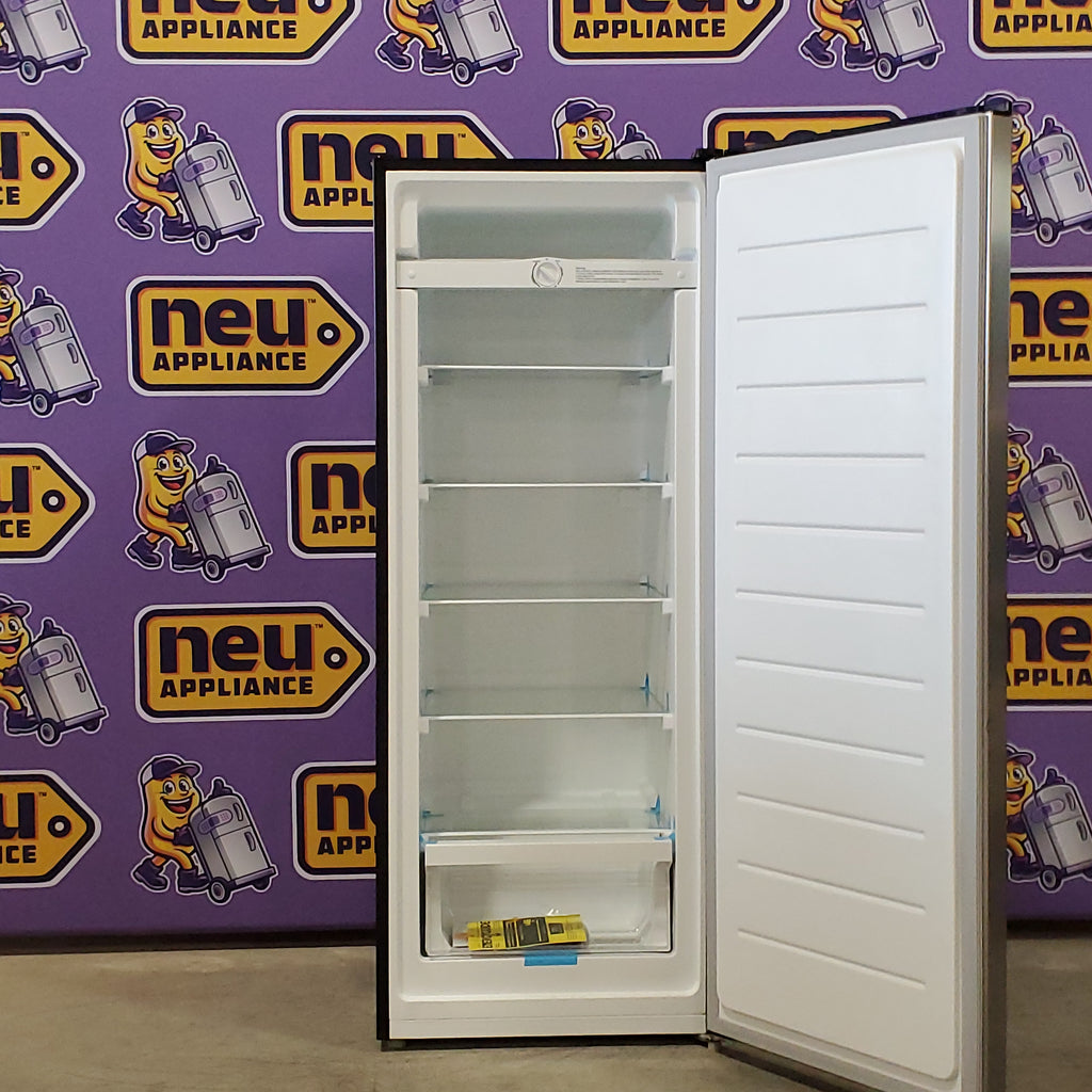 Pictures of Vissani 7.1 cu. ft. Manual Defrost Convertible Upright Freezer in Stainless Steel Look MDUFC7SS4 - Scratch & Dent (Minor) - Neu Appliance Outlet - Discount Appliance Outlet in Austin, Tx