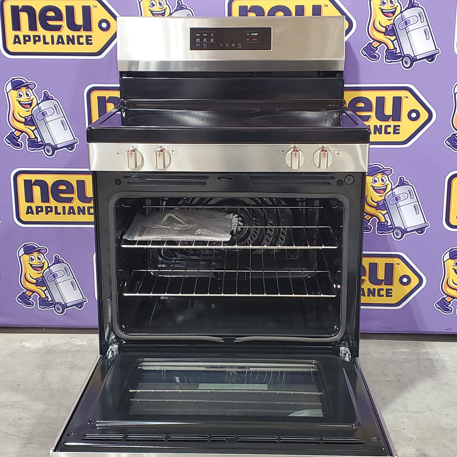 Frigidaire Electric Range with Five Cooktop Element, Air Fry and Self Cleaning 7SD793 - FCRE3083AS - Open Box