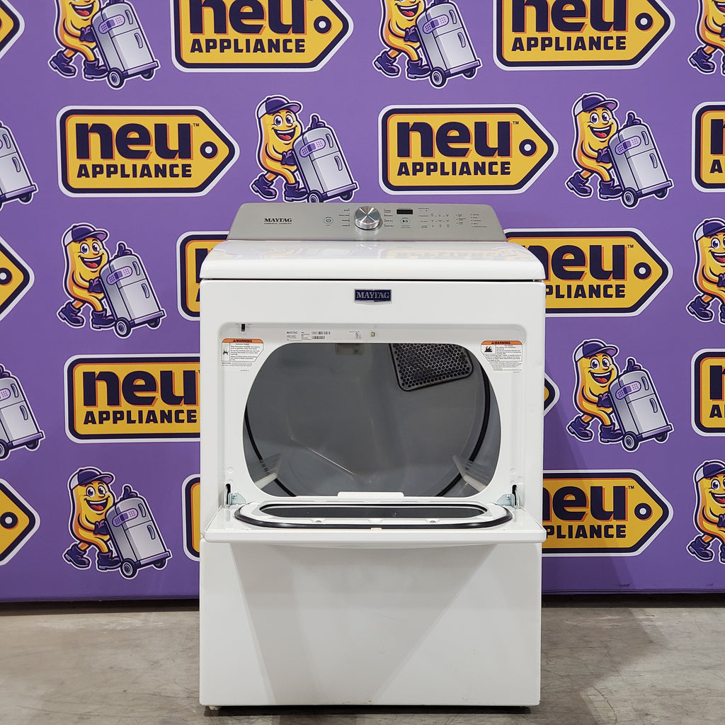 Pictures of Maytag 7.4 cu. ft. Large Capacity Electric Dryer with Rapid Dry Cycle and IntelliDry® Sensor MEDB765FW - Certified Refurbished - Neu Appliance Outlet - Discount Appliance Outlet in Austin, Tx