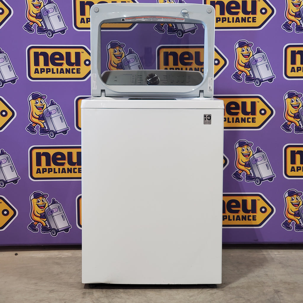 Pictures of GE Profile 5.0 cu. ft. High-Efficiency ENERGY STAR Smart Top Load Washer in White with Microban Technology PTW600BSRWS - Certified Refurbished - Neu Appliance Outlet - Discount Appliance Outlet in Austin, Tx