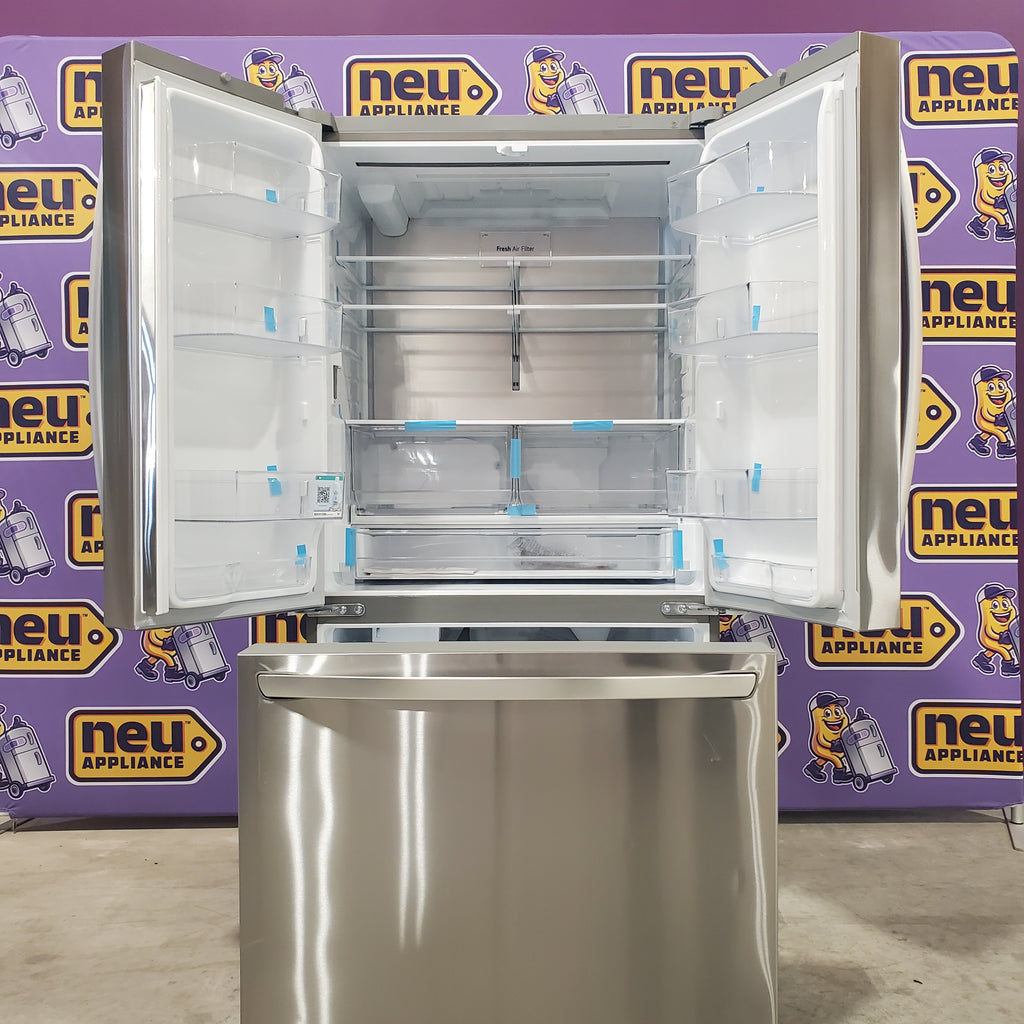 Pictures of 26.5-cu ft Counter-depth Smart French Door Refrigerator with Ice Maker (Stainless Steel) ENERGY STAR -LRFLC2706S -Scratch and Dent (Minor) - Neu Appliance Outlet - Discount Appliance Outlet in Austin, Tx