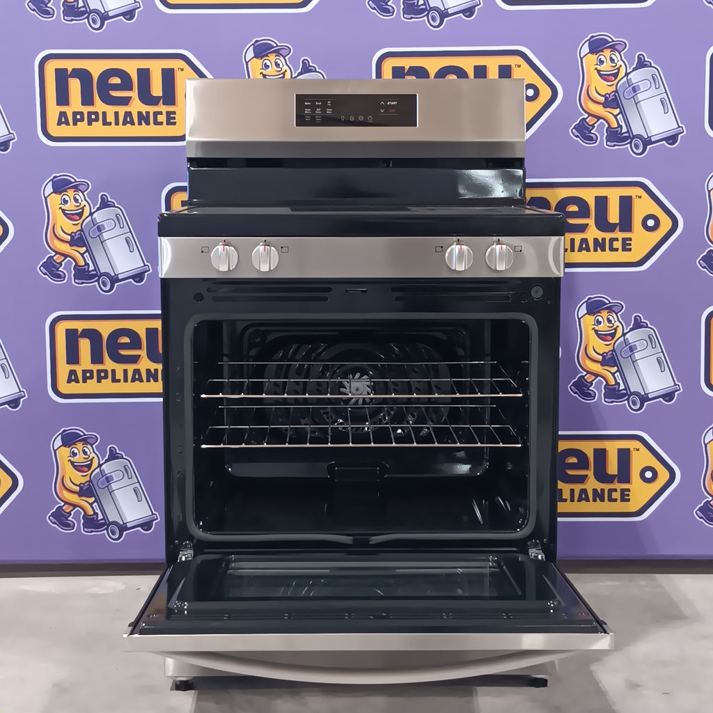 Pictures of Frigidaire 30" Electric ENERGY STAR Range with Air Fry and Convection Bake FCRE3083AS - Scratch & Dent - Open Box - Neu Appliance Outlet - Discount Appliance Outlet in Austin, Tx