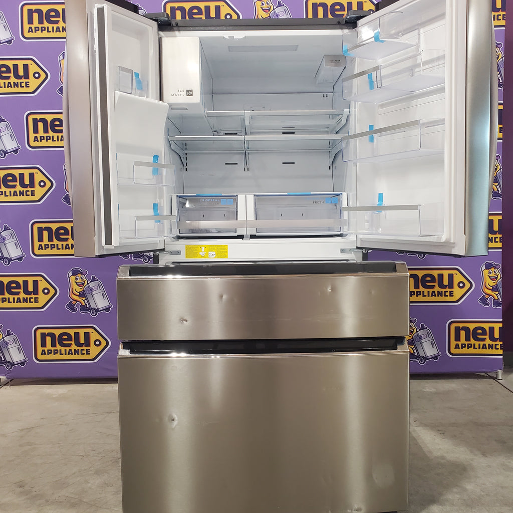 Pictures of Frigidaire Gallery 26 Cu. Ft. Standard-Depth 4-Door French Door Refrigerator in Fingerprint Resistant Stainless Steel - 3SD557 - GRMS2773AF - Scratch & Dent (Minor) - Neu Appliance Outlet - Discount Appliance Outlet in Austin, Tx