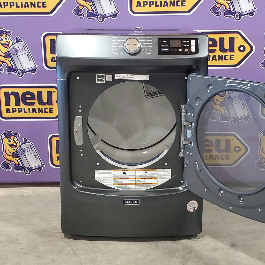 Pictures of Maytag 7.4 cu. ft. Smart Pet Pro Front Load Electric Dryer 3SD717 - MED7020RF - Scratch & Dent (Minor) - Neu Appliance Outlet - Discount Appliance Outlet in Austin, Tx