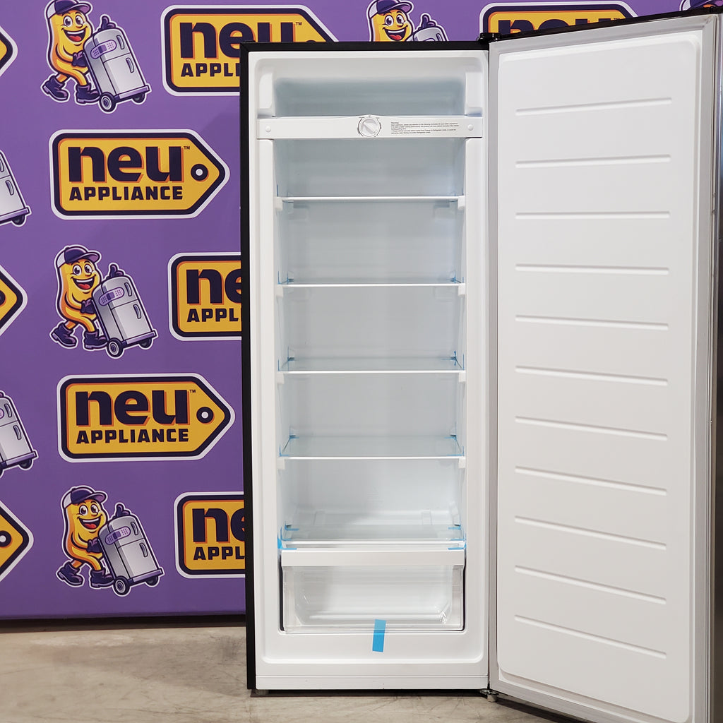 Pictures of Vissani 7.1 cu. ft. Manual Defrost Convertible Upright Freezer in Stainless Steel Look MDUFC7SS4 - Scratch & Dent (Minor) - Neu Appliance Outlet - Discount Appliance Outlet in Austin, Tx