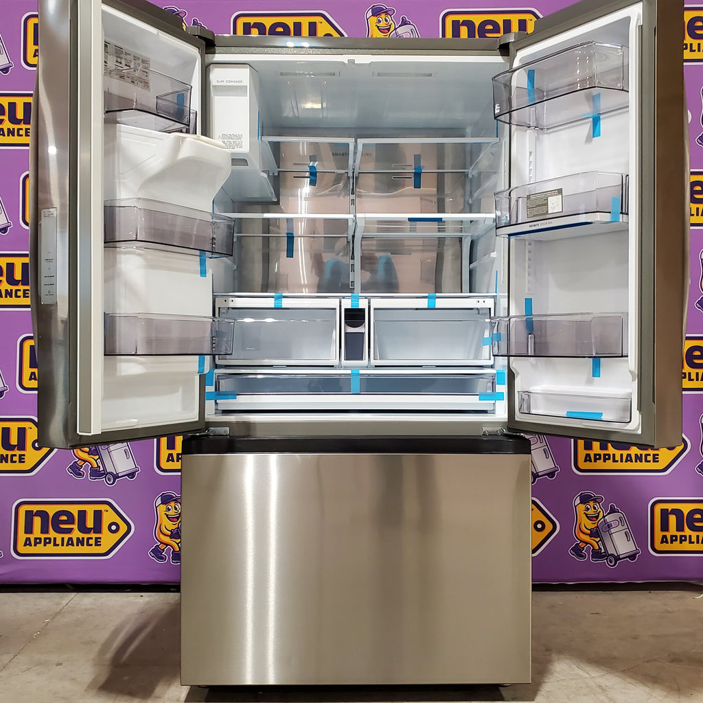 Midea Energy Star 29 cu. ft. OneTouch AutoFill™ French Door Refrigerator in Stainless Steel 3SD496 - MRF29D9BST - Scratch & Dent (Minor)