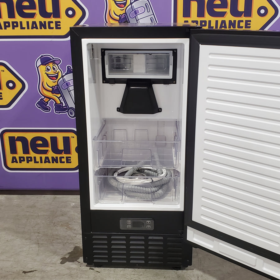 Euhomy 15 in. 66lbs/24H Nugget Ice Maker. Built-in/Freestanding, Ice Full Alert and Auto-Cleaning 25SA265 - NIMU-01 - Open Box