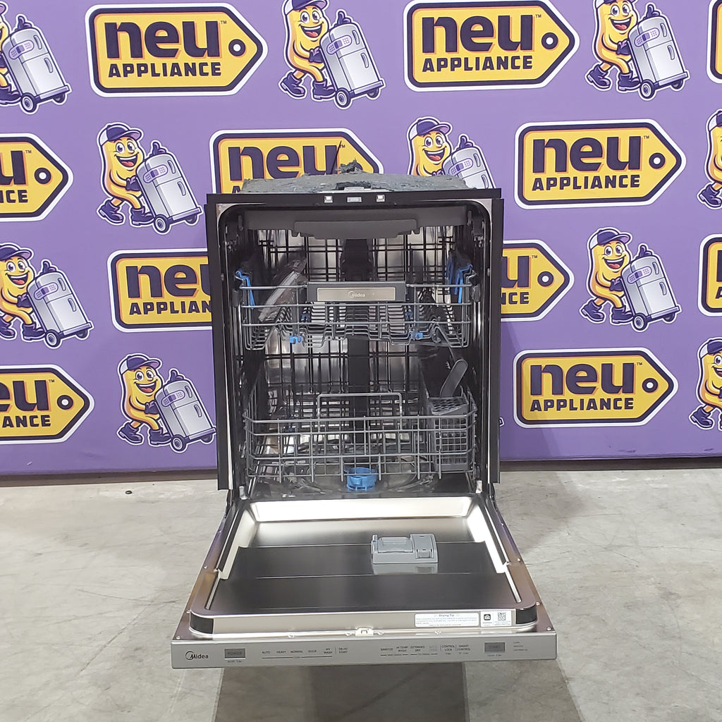 Pictures of Midea Top Control Dishwasher with 3-Stage Total Drying in Stainless Steel 3SD625 - MDT24P3CST - Open Box - Neu Appliance Outlet - Discount Appliance Outlet in Austin, Tx