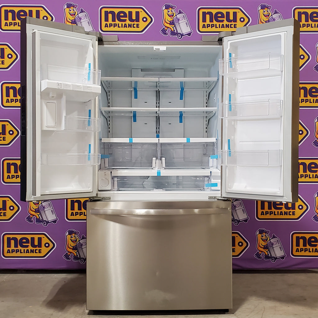 Pictures of Frigidaire 29 Cu. Ft. Standard-Depth French Door Refrigerator in Stainless Steel - 3SD299 - FRFN2813AF - Scratch & Dent (Minor) - Neu Appliance Outlet - Discount Appliance Outlet in Austin, Tx