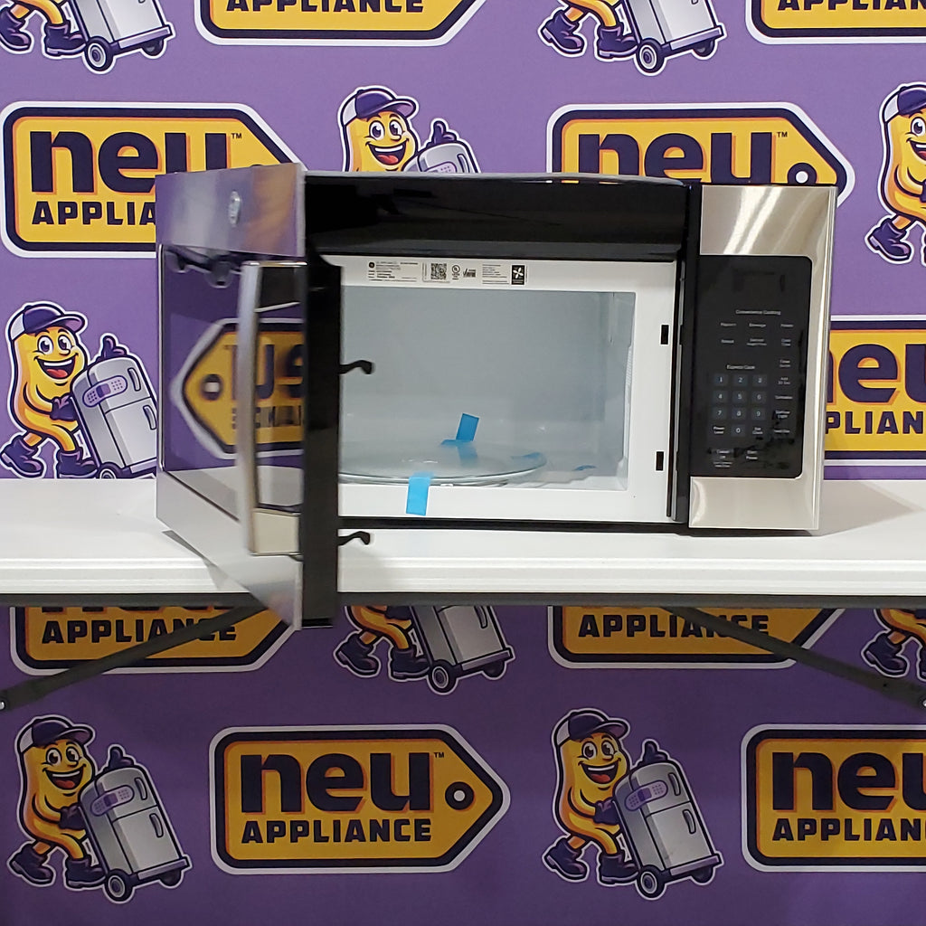 Pictures of GE® 1.6 Cu. Ft. Over-the-Range Microwave Oven in Stainless Steel JVM3160RFSS - Scratch & Dent (Minor) - Neu Appliance Outlet - Discount Appliance Outlet in Austin, Tx