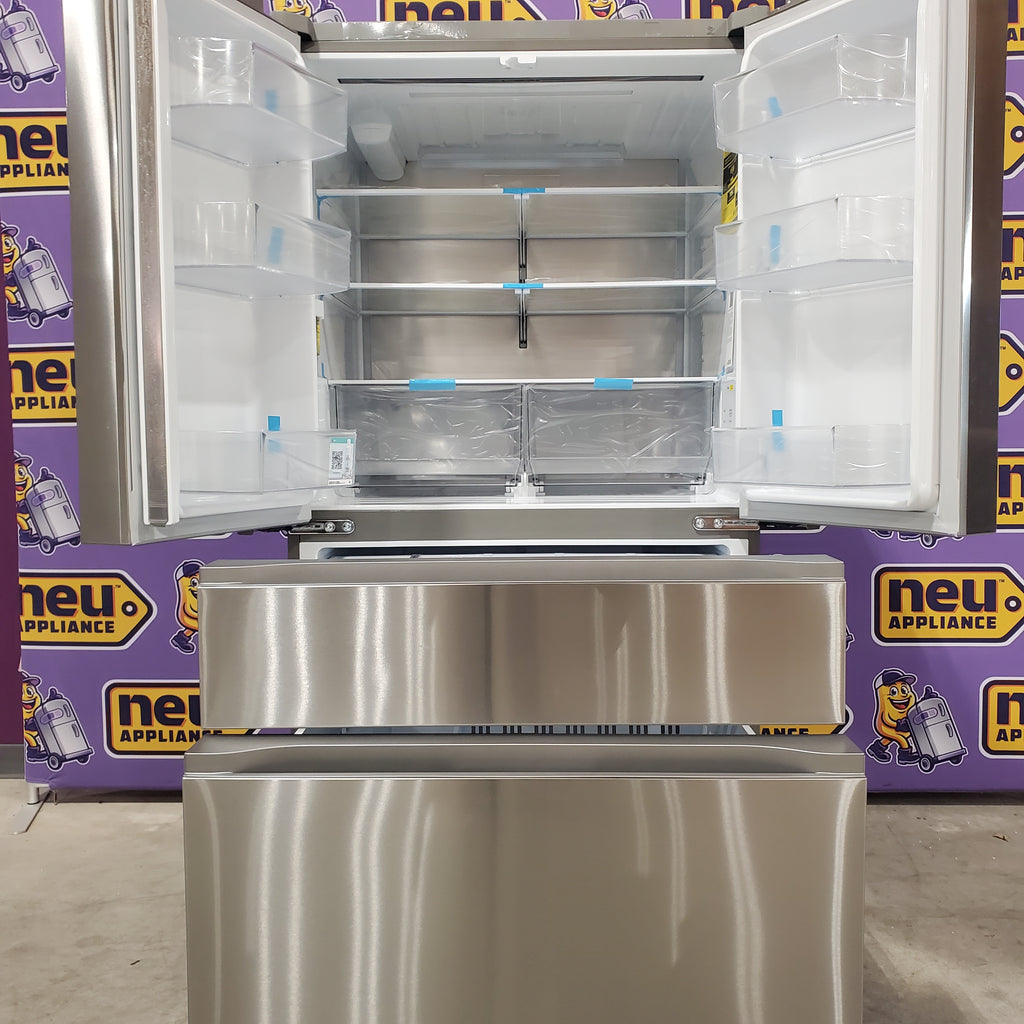 LG 30 cu. ft. Smart Standard-Depth MAX™ 4-Door French Door Refrigerator with Full-Convert Drawer™ 3SD928 - LF30S8210S - Open Box