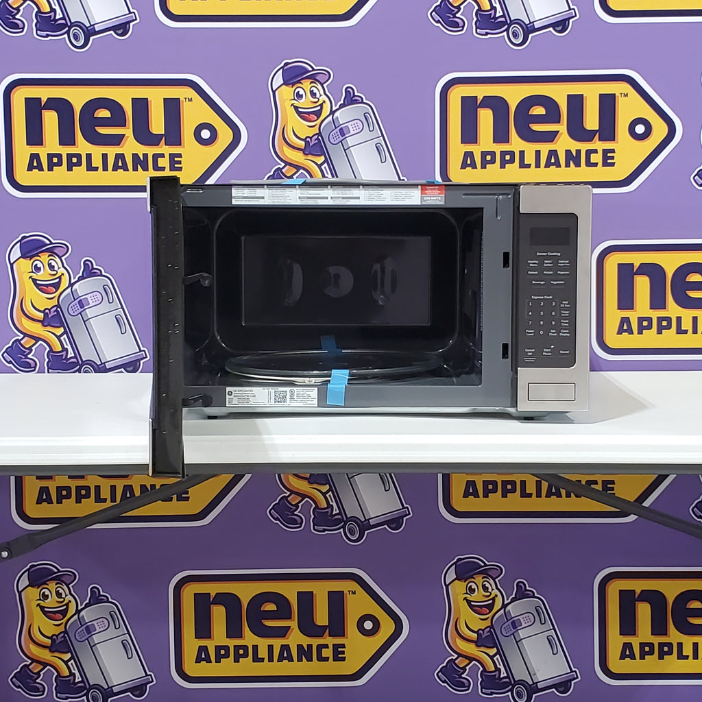 Pictures of GE Profile™ 2.2 Cu. Ft. Countertop Sensor Microwave Oven in Stainless Steel PES7227SLSS - Open Box - Neu Appliance Outlet - Discount Appliance Outlet in Austin, Tx