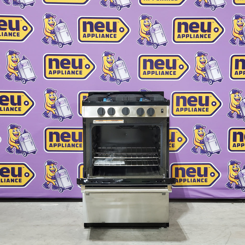 Pictures of Whirlpool 24-inch Freestanding Gas Range with Sealed Burners in Stainless Steel WFG500M4HS - Scratch & Dent (Minor) - Neu Appliance Outlet - Discount Appliance Outlet in Austin, Tx