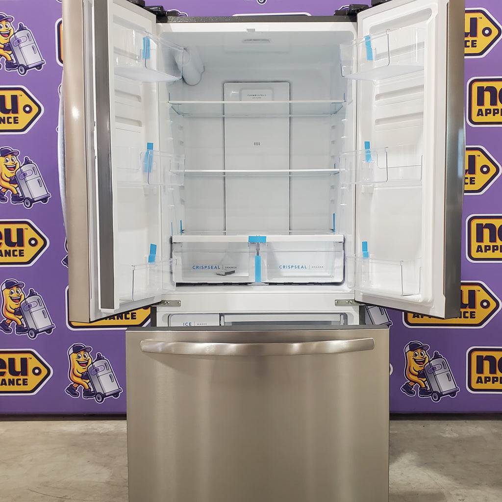 Pictures of Frigidaire 18 Cu. Ft. Counter-Depth French Door Refrigerator FRFG1723AV - Scratch & Dent (Minor) - Neu Appliance Outlet - Discount Appliance Outlet in Austin, Tx