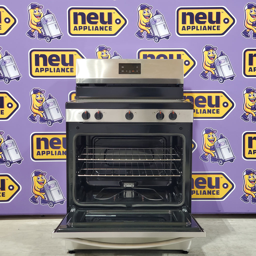 Pictures of Frigidaire 30" 5 Burner Element Electric Range FCRE3052BS - Open Box - Neu Appliance Outlet - Discount Appliance Outlet in Austin, Tx