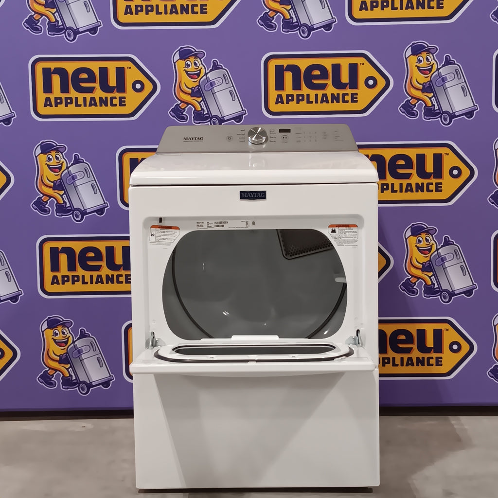 Pictures of Maytag Large Capacity Electric Dryer with Rapid Dry Cycle and IntelliDry® Sensor – 7.4 cu. ft. MEDB765FW - Scratch & Dent (Minor) - Neu Appliance Outlet - Discount Appliance Outlet in Austin, Tx