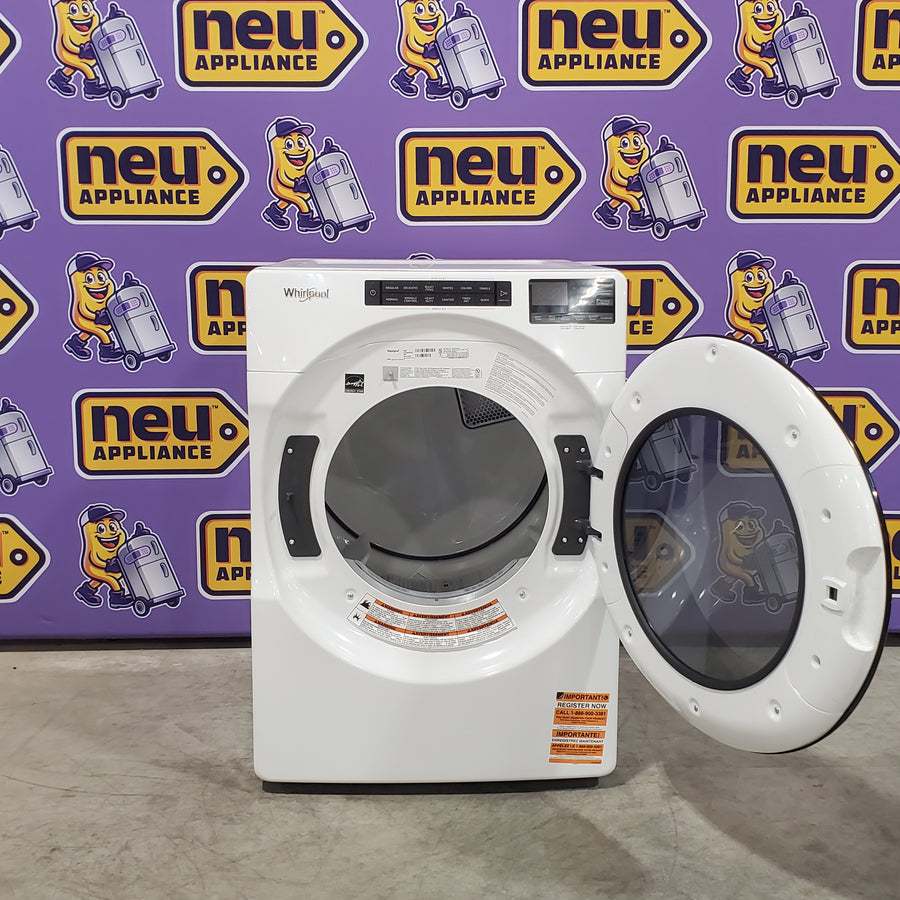 Whirlpool 7.4 cu. ft. Vented Gas Dryer in White WGD6605MW - Scratch & Dent (Minor)