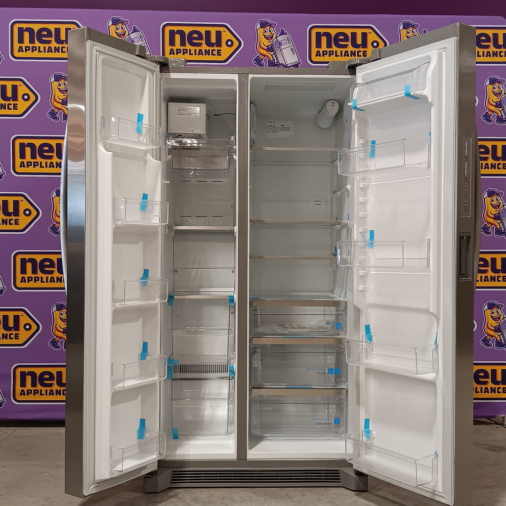Pictures of Frigidaire Gallery 26 Cu. Ft. 36" Standard-Depth Side-by-Side Refrigerator - Neu Appliance Outlet - Discount Appliance Outlet in Austin, Tx