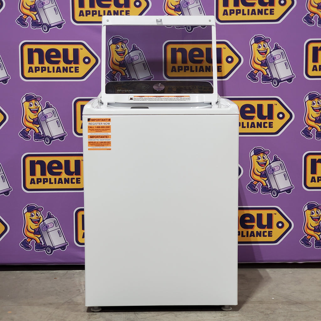 Pictures of Whirlpool Top Load 4.7 Cu. Ft. Washer with 2-in-1 Removable Agitator in White 3SD641 - WTW5057LW - Open Box - Neu Appliance Outlet - Discount Appliance Outlet in Austin, Tx