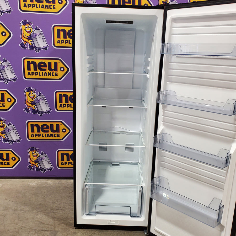 Vissani 24 in. 11 cu. ft. Convertible Auto Defrost Garage Ready Upright Freezer/Refrigerator in Stainless Steel, Energy Star VSF11US2A16 - Scratch & Dent (Minor)
