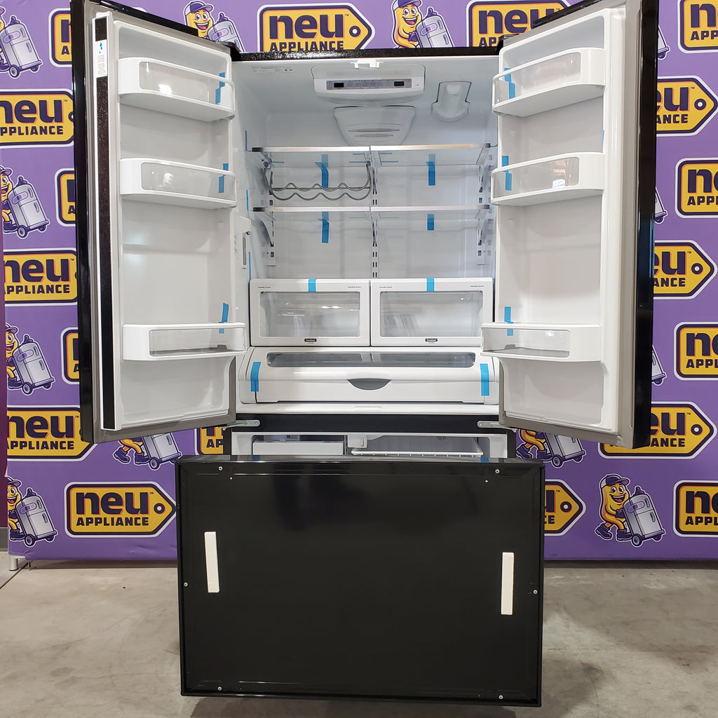 Pictures of KitchenAid 22 cu. ft. 36-Inch Width Counter Depth Panel Ready with Interior Dispense French Door Refrigerator KRFC302EPA - Open Box - Neu Appliance Outlet - Discount Appliance Outlet in Austin, Tx