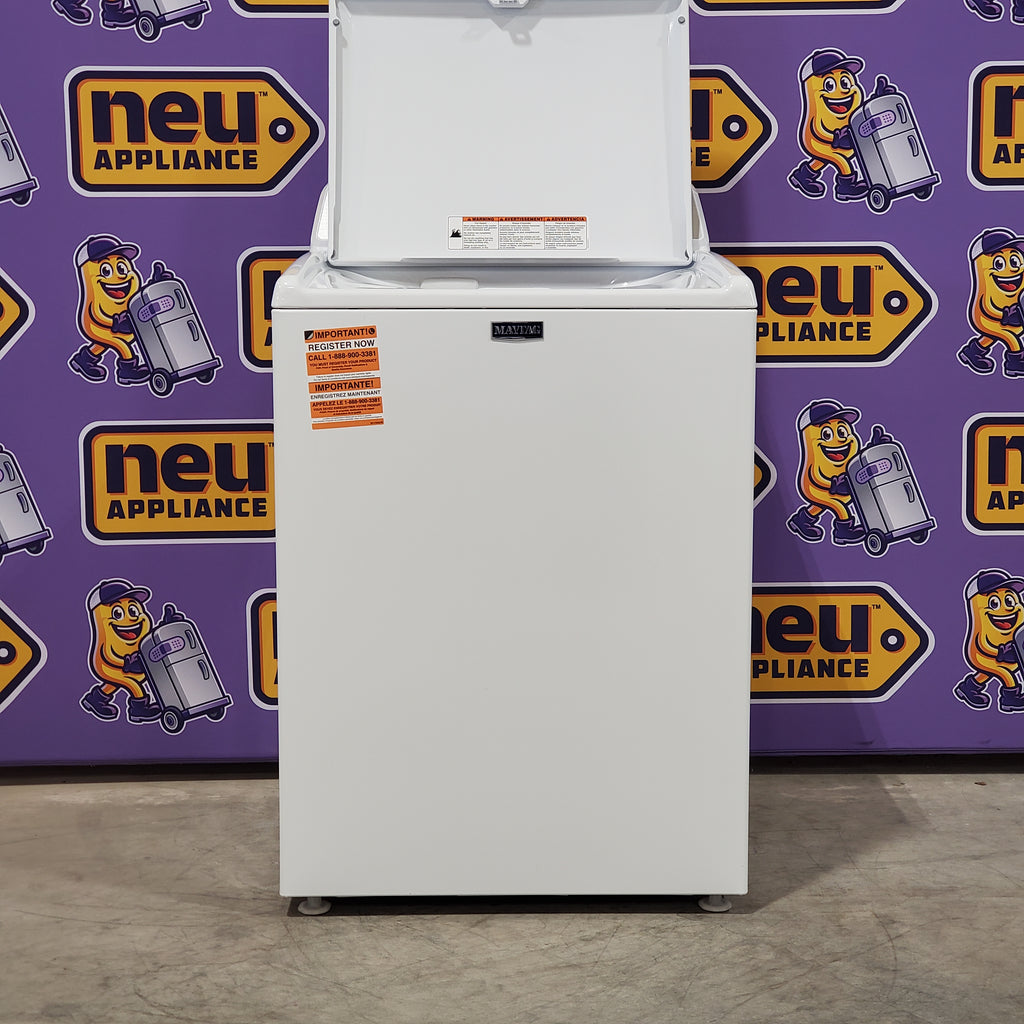 Pictures of Maytag Top Load 4.5 Cu. Ft. Washer with Deep Fill in White MVW4505MW - Open Box - Neu Appliance Outlet - Discount Appliance Outlet in Austin, Tx