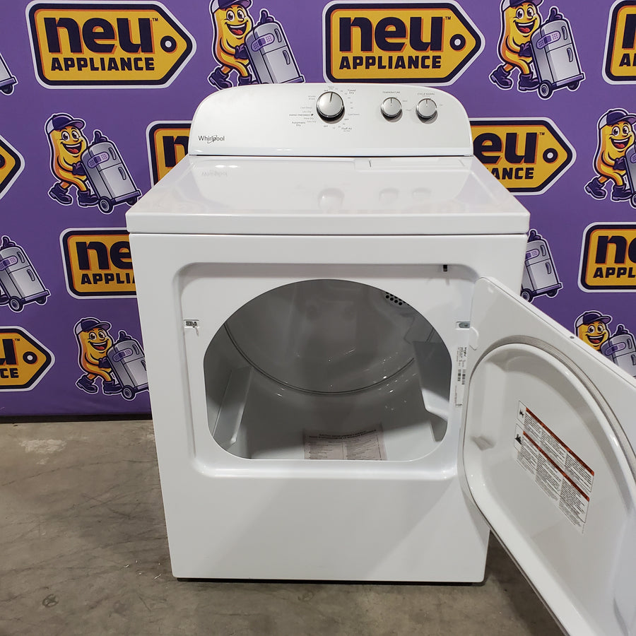 Whirlpool White Electric Extra Large 7.0 Cu. Ft. Dryer with Wrinkle Shield 22136SD263 - WED4815EW - Open Box