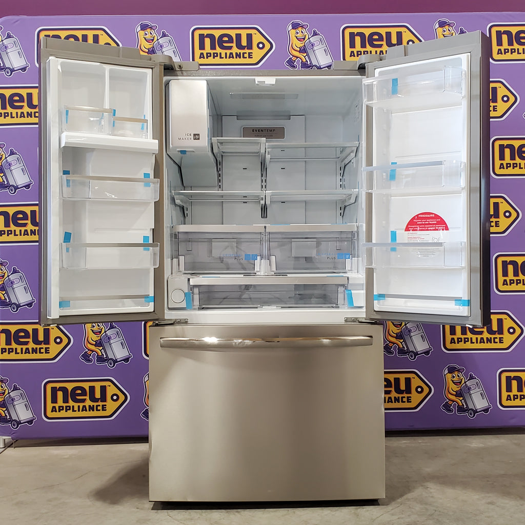 Pictures of Frigidaire 27.8-cu ft French Door Refrigerator with Dual Ice Maker (Fingerprint Resistant Stainless Steel) ENERGY STAR GRFS2853AF - Scratch & Dent (Minor) - Neu Appliance Outlet - Discount Appliance Outlet in Austin, Tx
