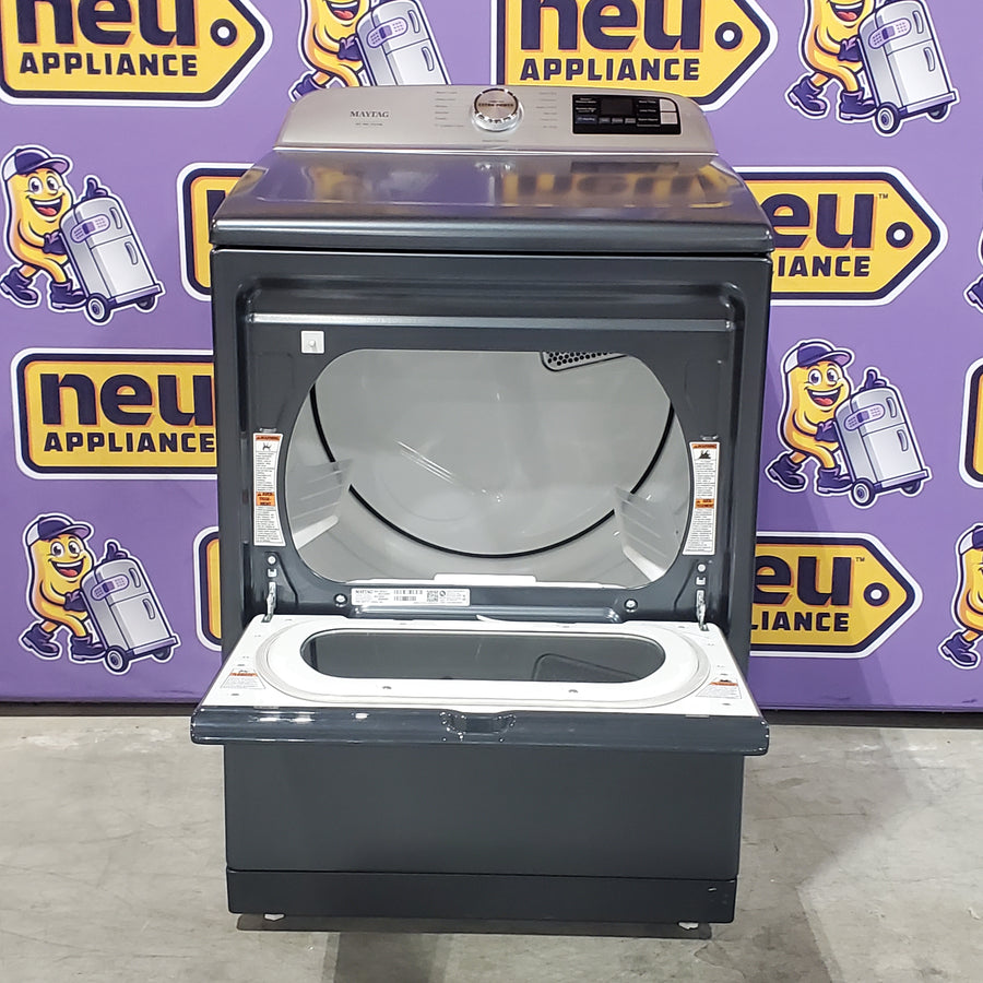 Maytag 7.4 Cu. Ft. Pet Pro Top Load Electric Dryer with Sanitize Cycle 6SD105 - MED7205RF - Open Box