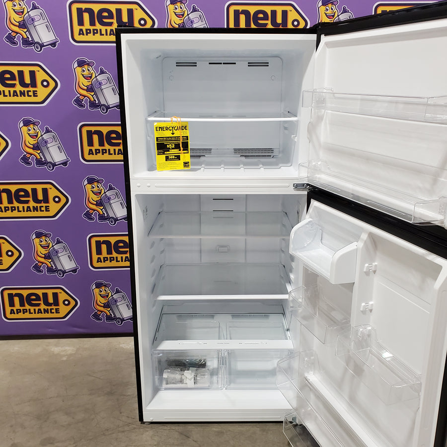 Vissani 18.1 cu. ft. Top Freezer Refrigerator in Fingerprint Resistant Stainless Steel Look, Garage Ready 251312SD972 - MDTF18SSR5 - Scratch & Dent (Moderate)