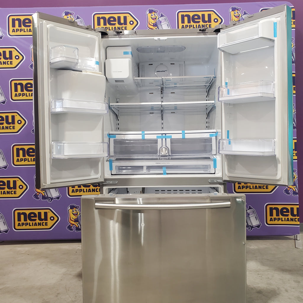 Pictures of Samsung 28.5 cu. ft. French Door Refrigerator Stainless Steel-RFG298HDRS-Certified Refurbished - Neu Appliance Outlet - Discount Appliance Outlet in Austin, Tx