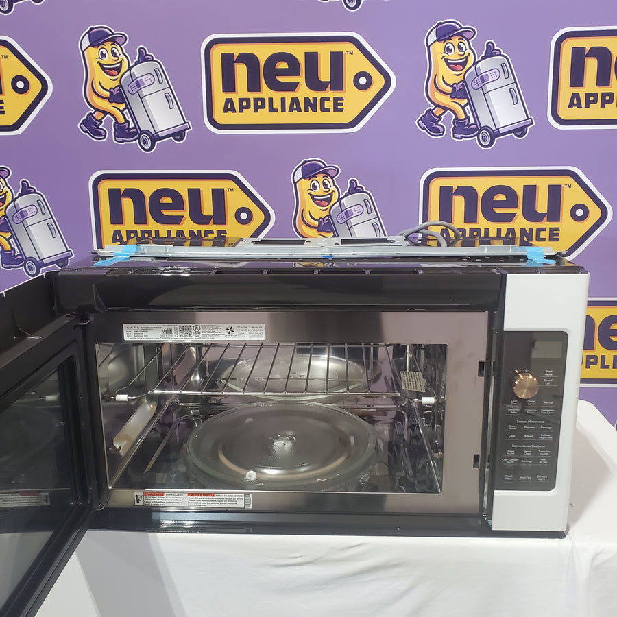 CAFÉ™ 1.7 Cu. Ft. Convection Over-the-Range Microwave Oven CVM517P4RW2 - Open Box