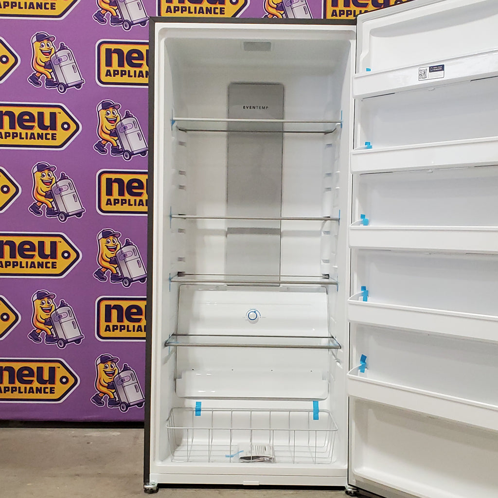 Pictures of Frigidaire 20 Cu. Ft. Garage Ready Upright Freezer in Carbon FRUF2020AN - Scratch & Dent (Minor) - Neu Appliance Outlet - Discount Appliance Outlet in Austin, Tx